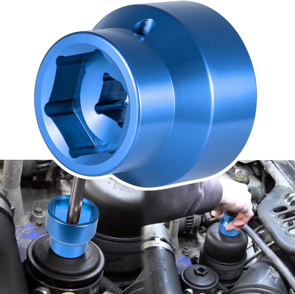 Racecraft Oil Filter Plug Blue