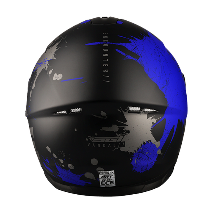 Spirit Full Face Helmet Encounter Vandal  Blue