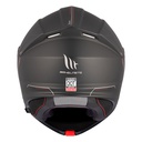 MT Flip Up Helmet Genisis Matt Black