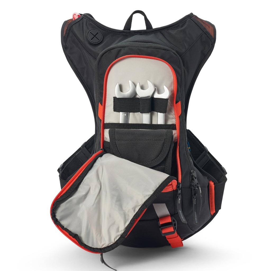 Uswe Raw 12 Hydration Backpack Factory Orange