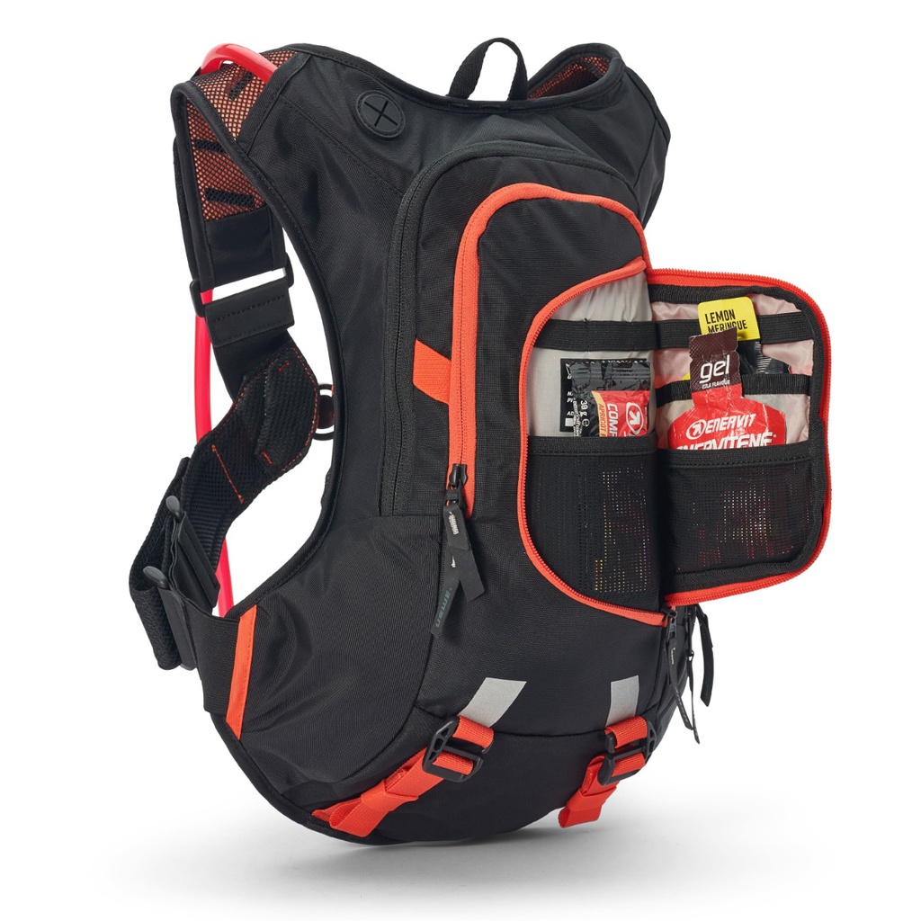 Uswe Raw 8 Hydration Backpack Factory Orange