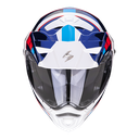 Scorpion EXO Flip Up ADV Helmet ADX2 Camino Red/White/Blue