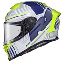 Scorpion EXO Full Face Helmet R1 Victory White/Blue