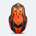 Just1 MX Helmets J18 Hexa Orange/Titanium/Black