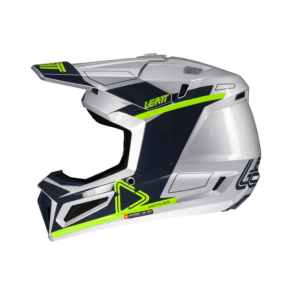 Leatt Moto 3.5 MX Helmet Kit Steel