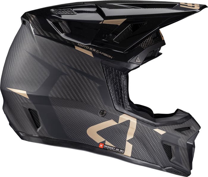 Leatt Moto 9.5 Carbon MX Helmet Kit Black