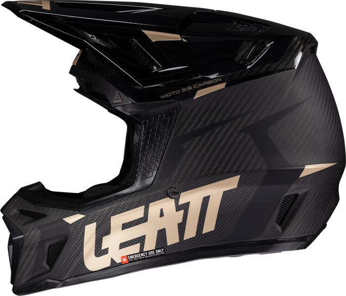 Leatt Moto 9.5 Carbon MX Helmet Kit Black