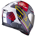 Scorpion EXO Full Face Helmet R1 Victory Red/Blue/Yellow