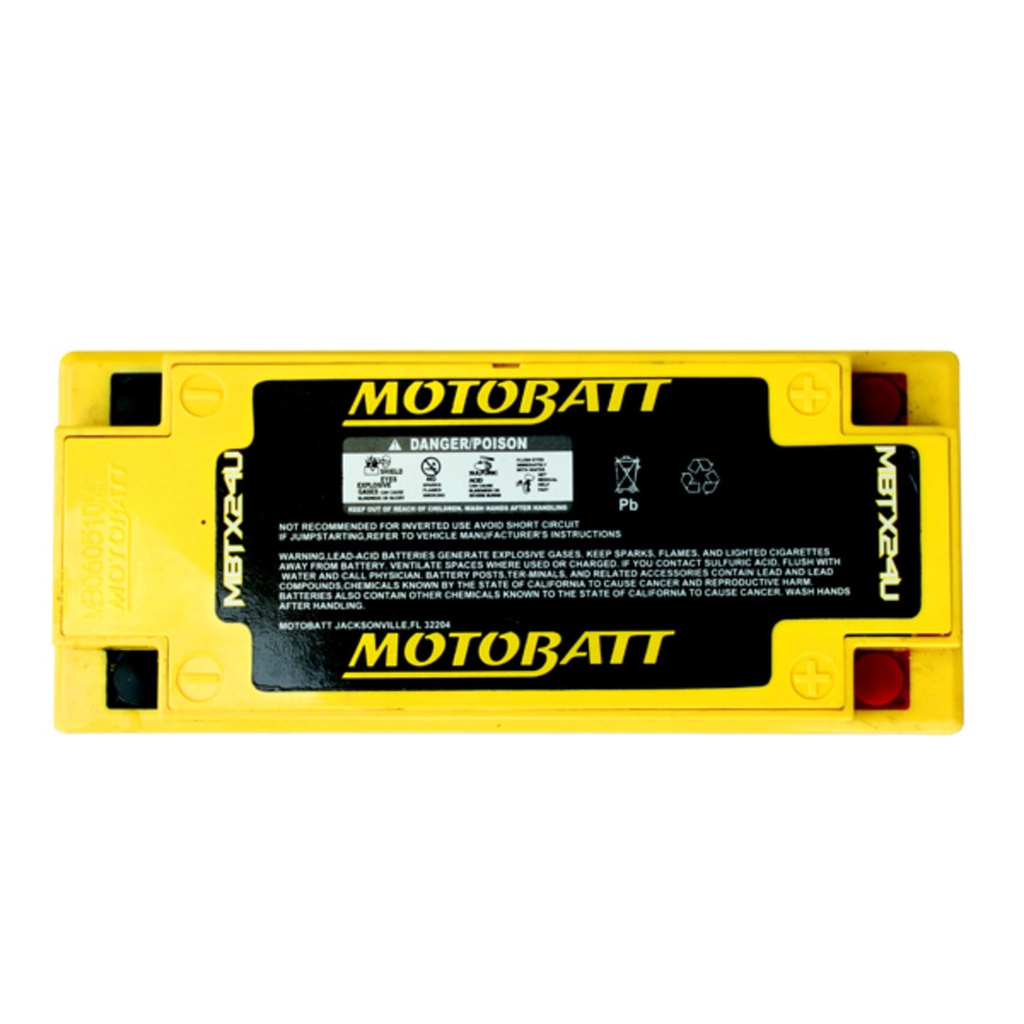 Motobatt Battery Sealed MBTX24U