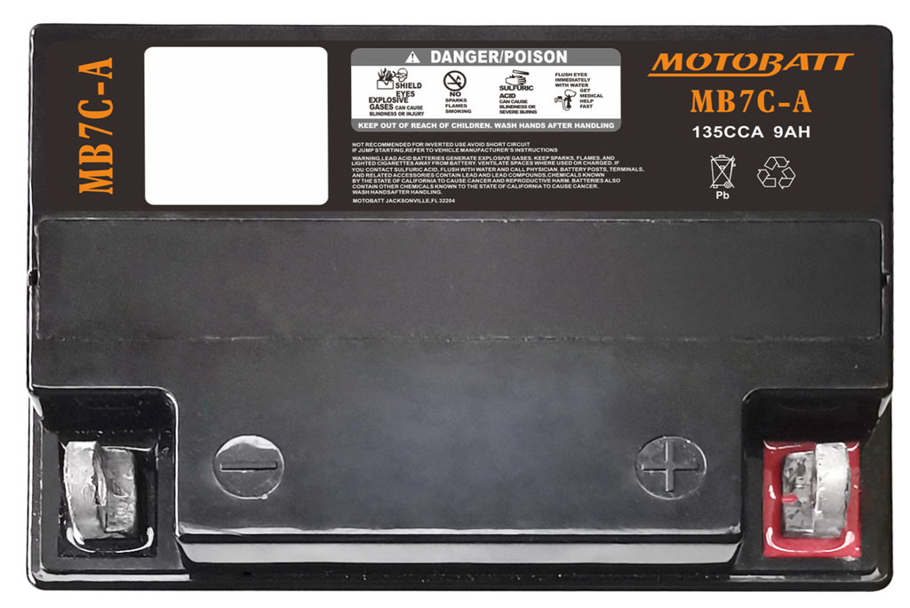 Motobatt Battery MB7CA