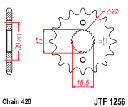 JT Sprocket Front JTF1256 15T