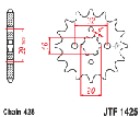 JT Sprocket Front JTF1425 14T