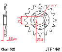 JT Sprocket Front JTF1441 14T 