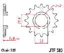 JT Sprocket Front JTF583 14T