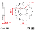 JT Sprocket Front JTF3221 11T