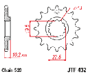 JT Sprocket Front JTF432 14T