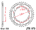 JT Sprocket Rear JTR1479 47T