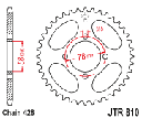 JT Sprocket Rear JTR810 37T