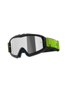 Alpinestars Youth Vision Hollow MX Goggles Charcoal/Yellow Mirror Silver