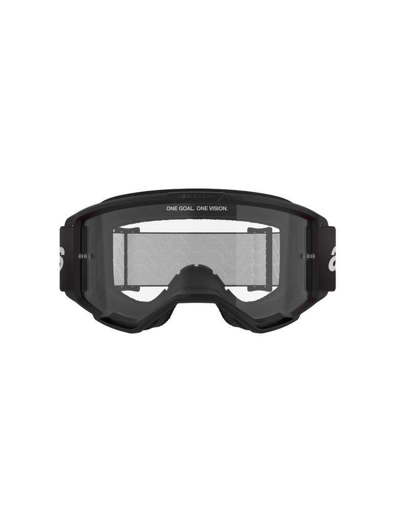 Alpinestars Vision 3 Wordmark MX Goggles Black Clear