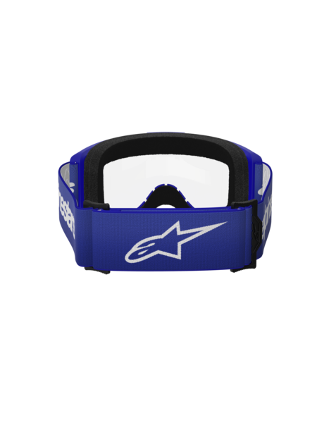 Alpinestars Vision 3 Wordmark MX Goggles Blue Clear