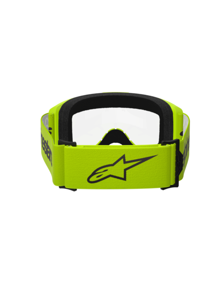 Alpinestars Vision 3 Wordmark MX Goggles Yellow Clear