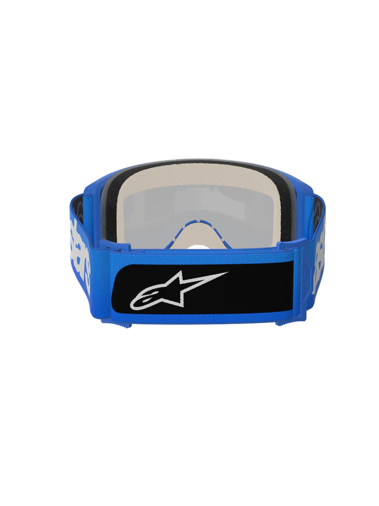 Alpinestars Vision 5 Blaze MX Goggles Blue Mirror Blue