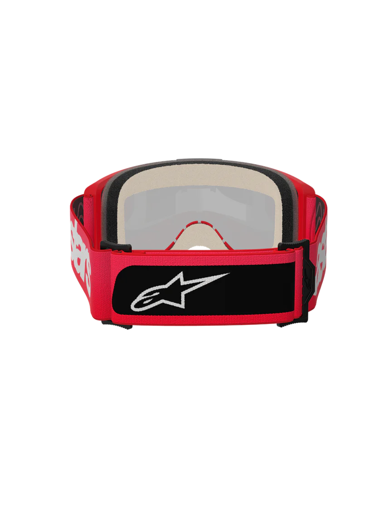 Alpinestars Vision 5 Blaze MX Goggles Red Mirror Gold