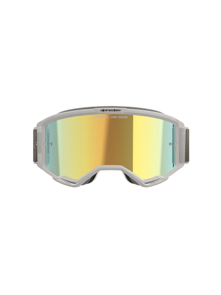 Alpinestars Vision 5 Hollow Wind MX Goggles Mirror Gold