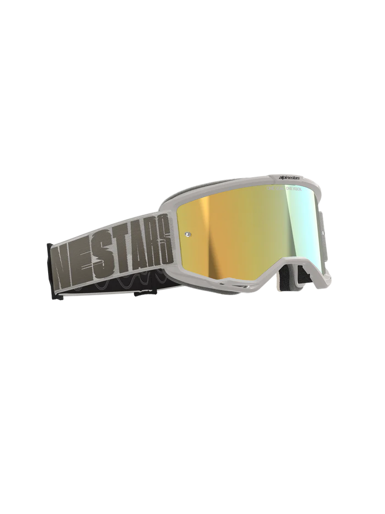 Alpinestars Vision 5 Hollow Wind MX Goggles Mirror Gold