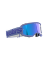 Alpinestars Vision 5 Wordmark MX Goggles Purple Mirror Blue