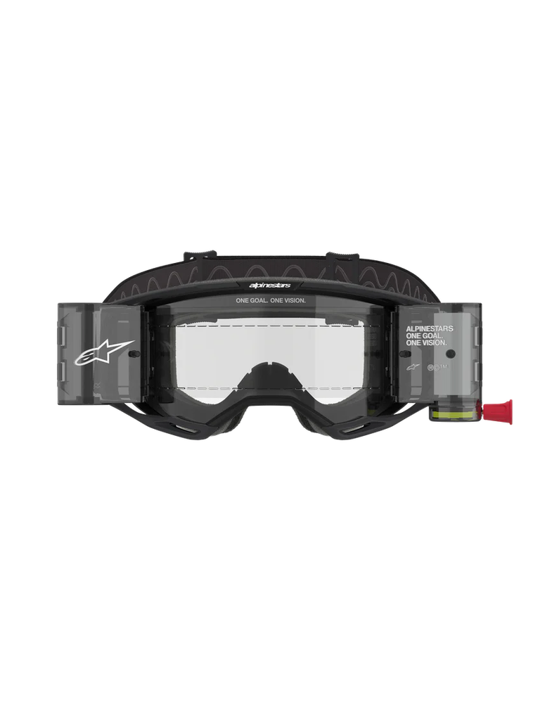 Alpinestars Vision 8 Corp MX Goggles Black Clear Roll Off