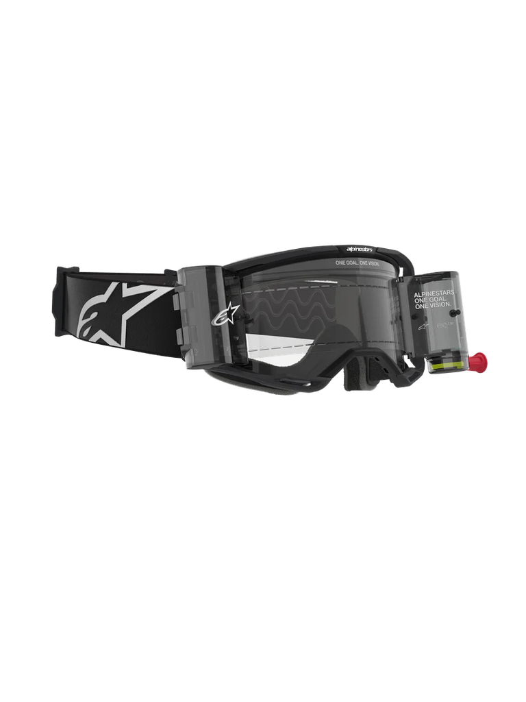 Alpinestars Vision 8 Corp MX Goggles Black Clear Roll Off