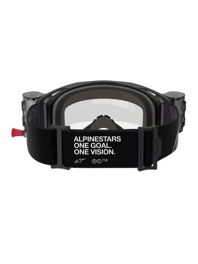 Alpinestars Vision 8 Corp MX Goggles Black Clear Roll Off