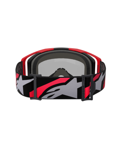 Alpinestars Vision 8 Luar MX Goggles Red/Black Mirror Silver