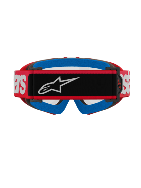 Alpinestars Youth Vision Blaze MX Goggles Red Clear