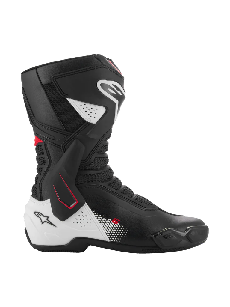 Alpinestars SMX-6 V3 Boots Black/White/Red Graphic