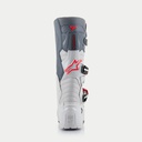 Alpinestars Tech 7 Enduro Boots Light Grey/Dark Grey/Red