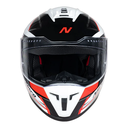 Nitro Helmet Full Face N700 Contour Black/White/Red