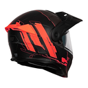 Origine Adventure Helmet Cyborg Matt Fluo Orange/Titanium/Black