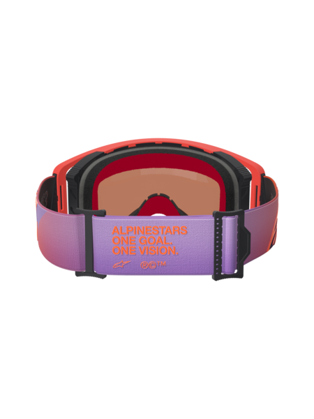 Alpinestars Supertech Corp Goggles Hot Coral/Purple Mirror Blue