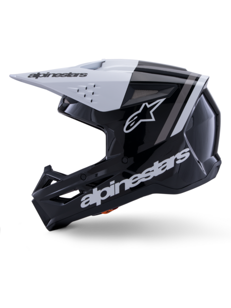 Alpinestars Supertech M3 Radium Helmet Black/White/Grey ECE06