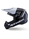 Alpinestars Supertech M3 Radium Helmet Black/White/Grey ECE06