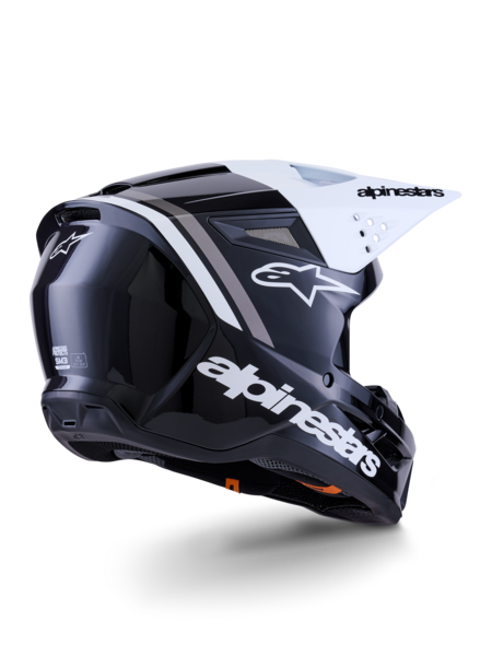Alpinestars Supertech M3 Radium Helmet Black/White/Grey ECE06