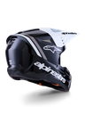 Alpinestars Supertech M3 Radium Helmet Black/White/Grey ECE06