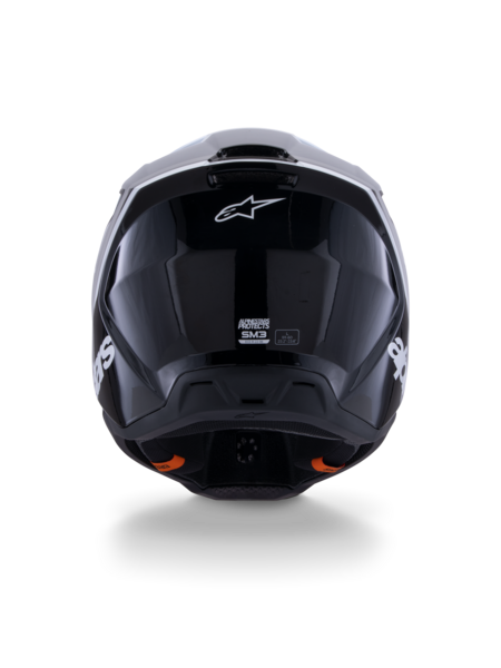 Alpinestars Supertech M3 Radium Helmet Black/White/Grey ECE06