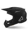 Alpinestars Supertech M3 Solid Matte Black Helmet ECE06