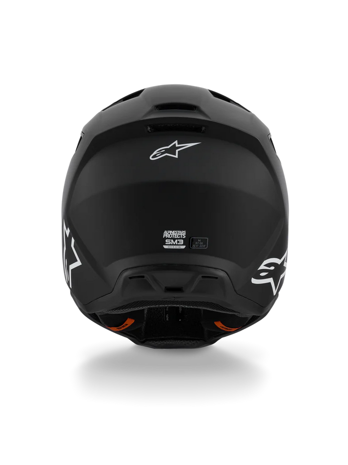 Alpinestars Supertech M3 Solid Matte Black Helmet ECE06