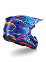 Alpinestars Supertech M7 Cast Helmet Blue/Pink/Yellow Fluo ECE06
