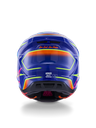 Alpinestars Supertech M7 Cast Helmet Blue/Pink/Yellow Fluo ECE06